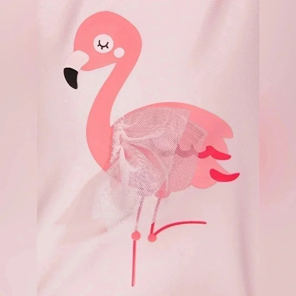 First Impressions Toddler Girls Flamingo 1-Pc. Swimsuit - Size 2T